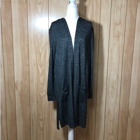 It's Our Time Hooded Long Sleeve Lonf Cardigan Sweater XL - Picture 1 of 5